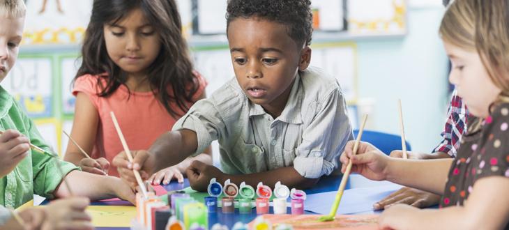 Children's art activities — creative learning at Lollipop Patch Omaha