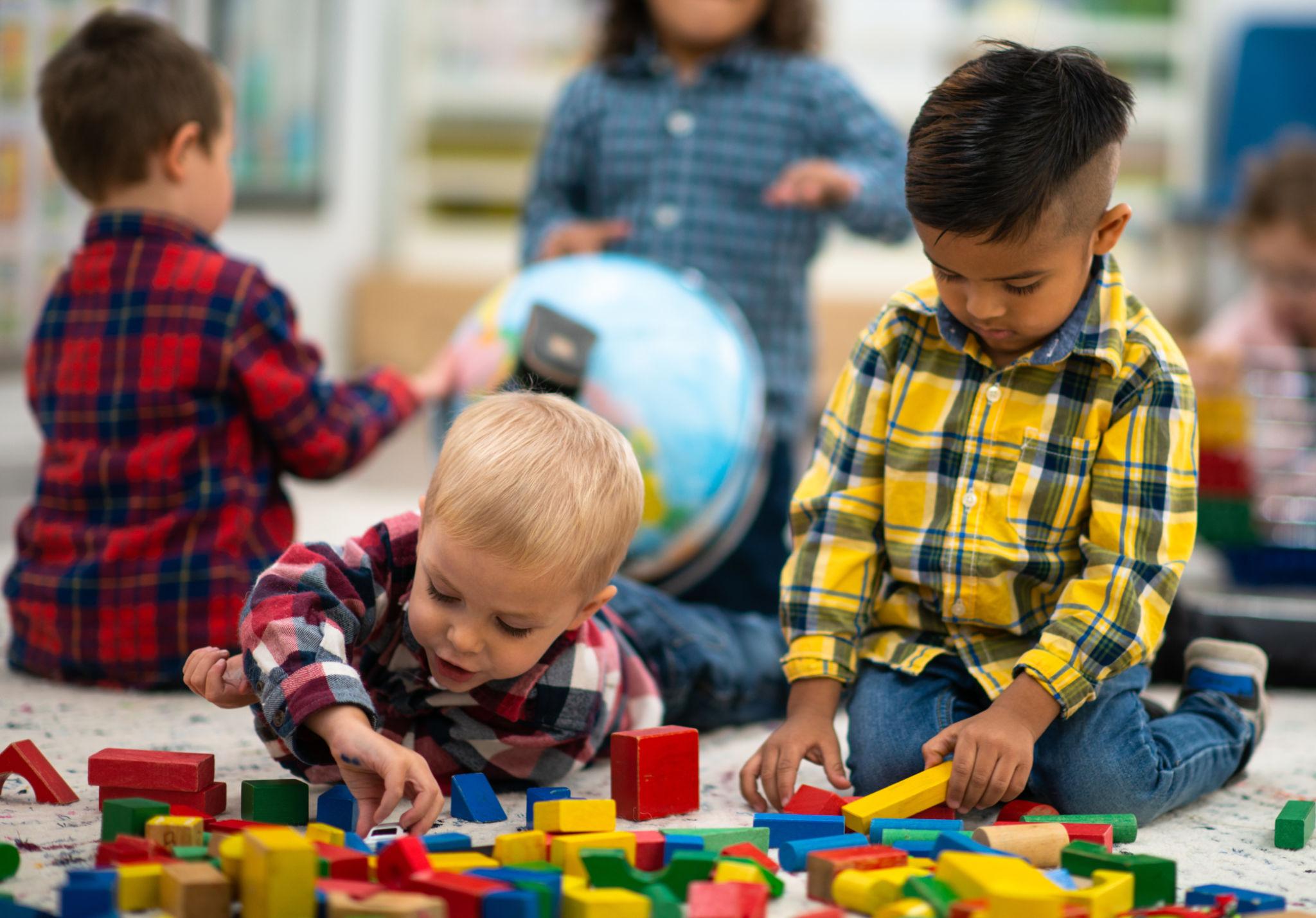 Block play activities for school-age children at Lollipop Patch
