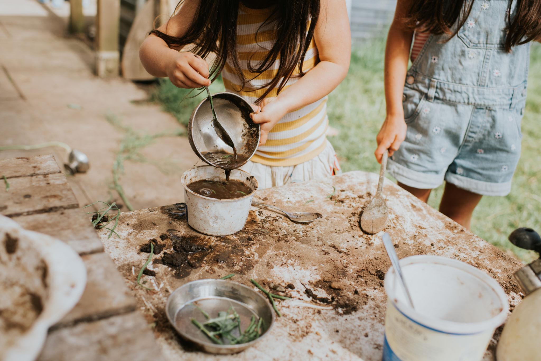 School-age outdoor activities at Lollipop Patch Omaha